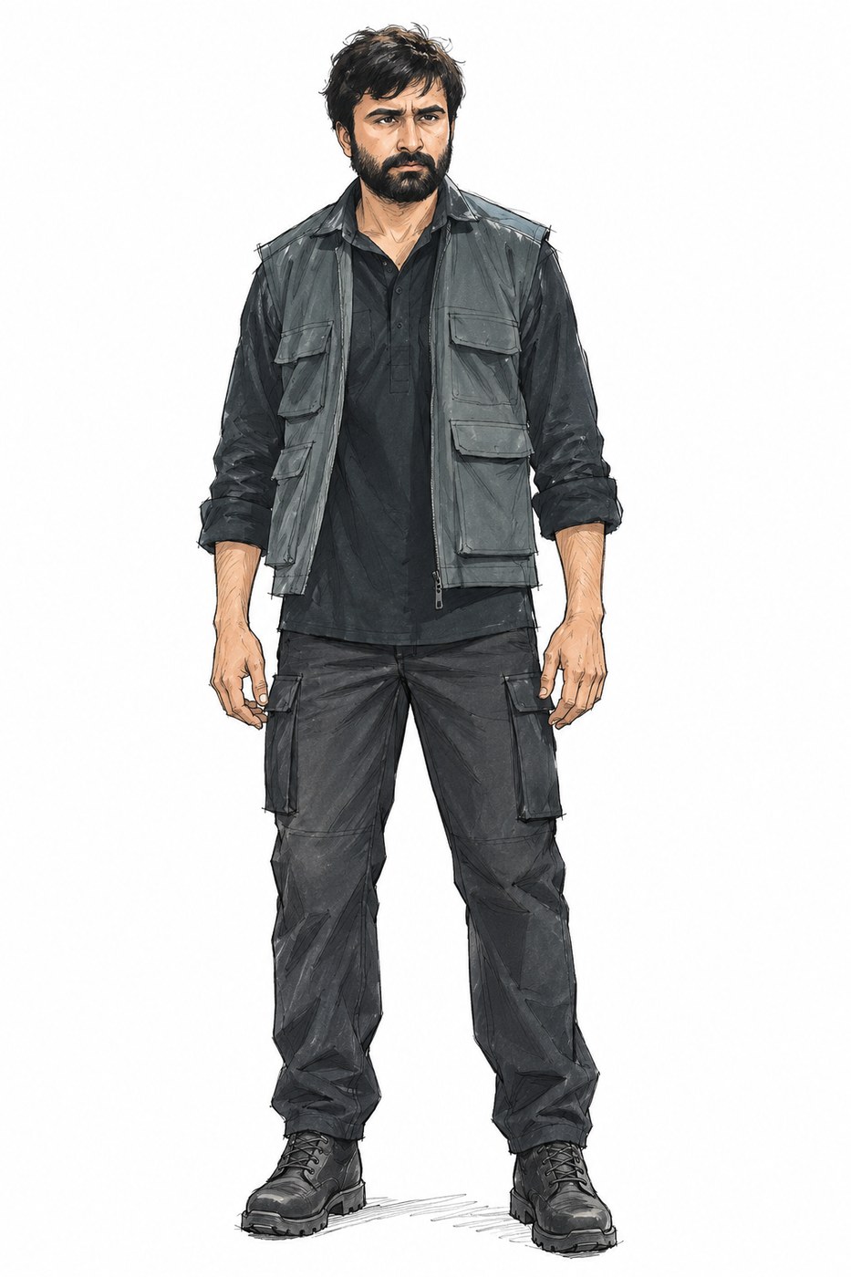 Field look character sketch