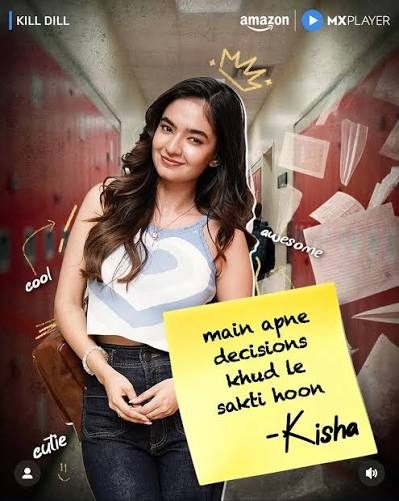Kill Dill character board Kisha