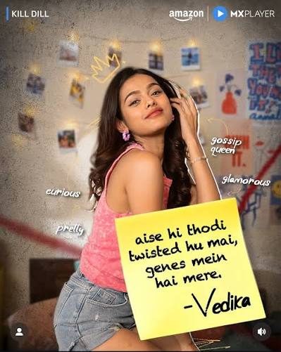 Kill Dill character board Vedika